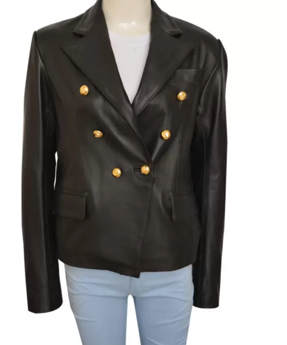 Lambskin Leather Jacket for Women