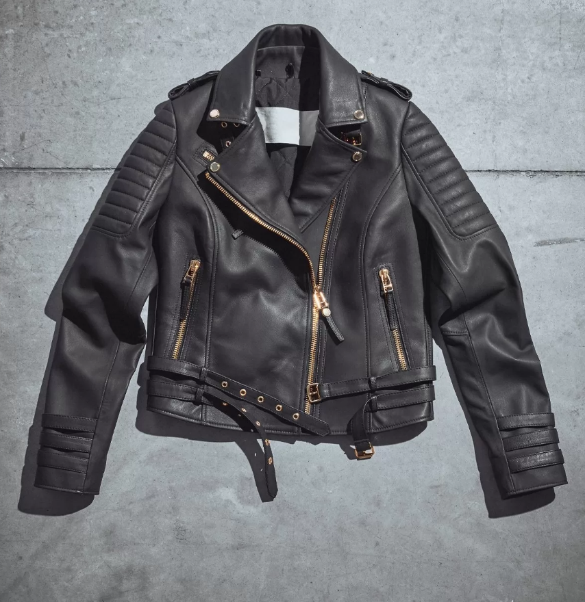 Women Classic Leather Jacket