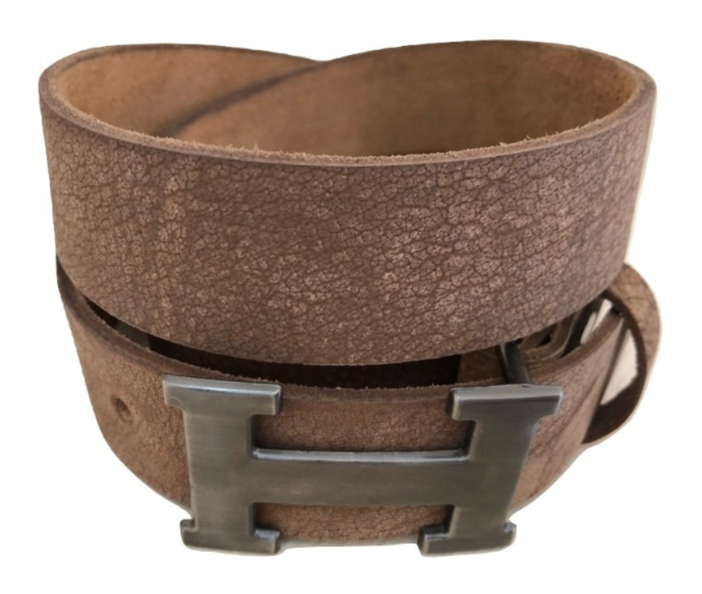 CRAZY TOP BUFFALO LEATHER JEANS BELT