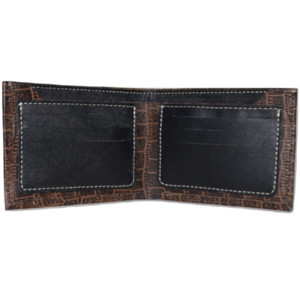 TAWNY BROWN LEATHER MEN’S WALLET